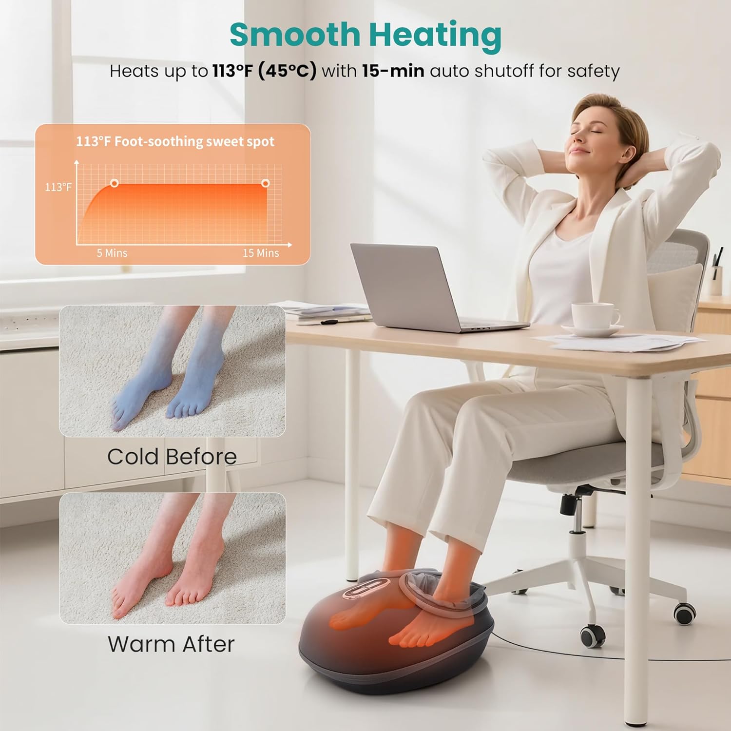Herleys Heat Foot Massager