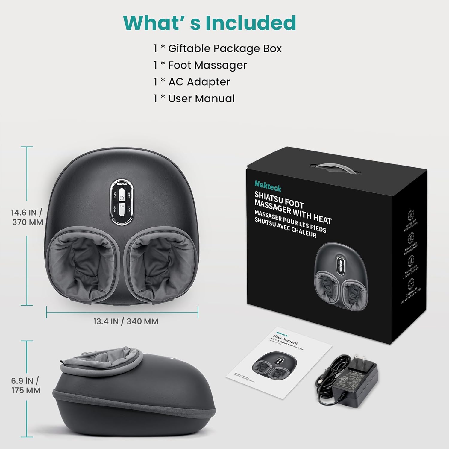 Herleys Heat Foot Massager