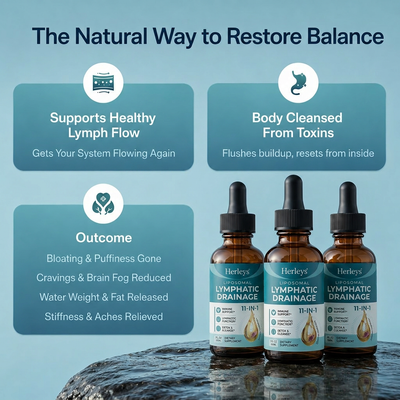 Herleys® Liposomal Lymphatic Drainage Drops