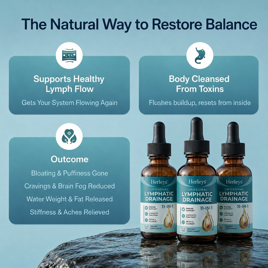 Herleys® Liposomal Lymphatic Drainage Drops
